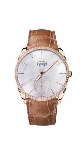 Parmigiani Fleurier Tonda 1950 Sertie Rose Gold / MOP / Alligator PFC267-1063300-HA3921 — фото часов Parmigiani Fleurier Tonda 1950 Sertie Rose Gold / MOP / Alligator PFC267-1063300-HA3921 — фото часов