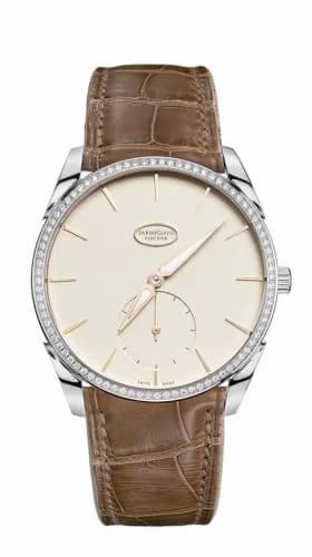 Parmigiani Fleurier Tonda 1950 Sertie White Gold / White PFC267-1262400-HA3921 — фото часов Parmigiani Fleurier Tonda 1950 Sertie White Gold / White PFC267-1262400-HA3921 — фото часов