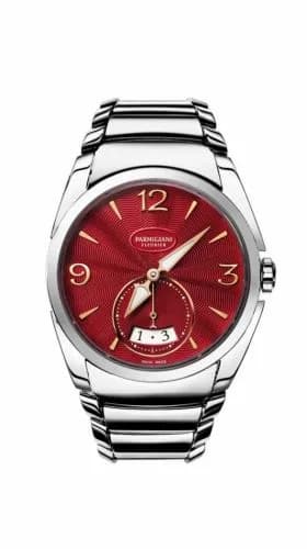 Parmigiani Fleurier Tonda Metropolitaine Stainless Steel / Amarante / Bracelet PFC273-0000900-B00002 — фото часов Parmigiani Fleurier Tonda Metropolitaine Stainless Steel / Amarante / Bracelet PFC273-0000900-B00002 — фото часов