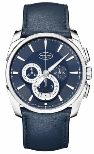 Parmigiani Fleurier Tonda Metrographe Stainless Steel / Blue Abyss / Strap PFC274-0000600-HC3142 — фото часов Parmigiani Fleurier Tonda Metrographe Stainless Steel / Blue Abyss / Strap PFC274-0000600-HC3142 — фото часов