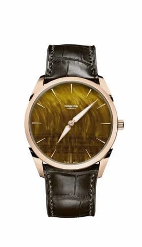 Parmigiani Fleurier Tonda 1950 Rose Gold / Tiger's Eye / Alligator PFS288-1001300-HA1241 — фото часов Parmigiani Fleurier Tonda 1950 Rose Gold / Tiger's Eye / Alligator PFS288-1001300-HA1241 — фото часов