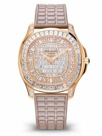 Patek Philippe Patek Philippe Aquanut Luce Haute Joaillerie Rose Gold / Diamond 5062/450R-001
