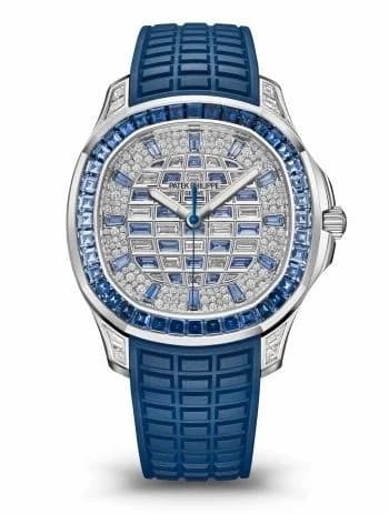 Patek Philippe Aquanaut Luce Self-Winding White Gold - Sapphire / Checkerboard 5268/461G-001