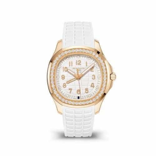 Patek Philippe Aquanaut Luce Travel Time Rose Gold / White 5269/200R-001