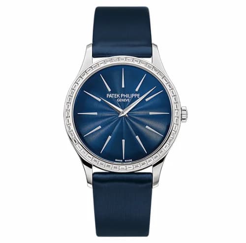 Patek Philippe Calatrava 4897 White Gold / Midnight Blue 4897/300G-001