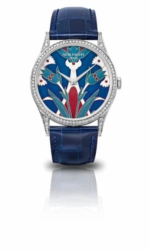 Patek Philippe Calatrava 5077 Turkish Motifs Petals & Harmonies 5077/100G-018 — фото часов Patek Philippe Calatrava 5077 Turkish Motifs Petals & Harmonies 5077/100G-018 — фото часов