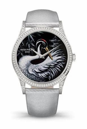Patek Philippe Calatrava 5077 Japanese Cranes 5077/100G-056 — фото часов Patek Philippe Calatrava 5077 Japanese Cranes 5077/100G-056 — фото часов