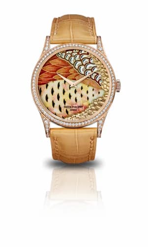 Patek Philippe Calatrava 5077 Common Pheasant 5077/100R-014 — фото часов Patek Philippe Calatrava 5077 Common Pheasant 5077/100R-014 — фото часов