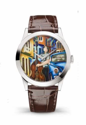 Patek Philippe Calatrava Cuban Double Bassists 5089G-113 — фото часов Patek Philippe Calatrava Cuban Double Bassists 5089G-113 — фото часов