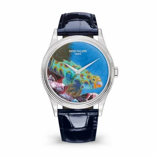 Patek Philippe Calatrava 5177G Italian Scenes / Tropical Fish 5177G-013 — фото часов Patek Philippe Calatrava 5177G Italian Scenes / Tropical Fish 5177G-013 — фото часов