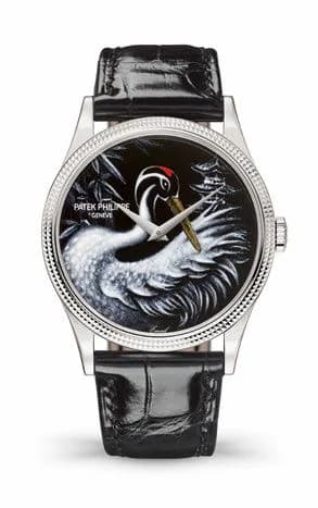 Patek Philippe Calatrava 5177 Red-Crowned Cranes 5177G-033 — фото часов Patek Philippe Calatrava 5177 Red-Crowned Cranes 5177G-033 — фото часов
