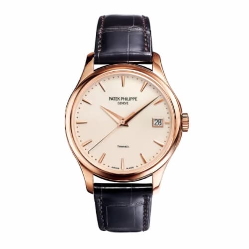 Patek Philippe Calatrava 5227 Tiffany Rose Gold / Ivory 5227R-001 T — фото часов Patek Philippe Calatrava 5227 Tiffany Rose Gold / Ivory 5227R-001 T — фото часов
