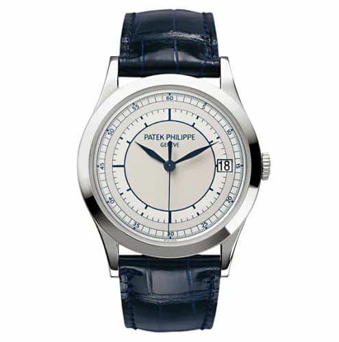 Patek Philippe Calatrava 5296G Scientific White Gold / Silver 5296G-001 — фото часов Patek Philippe Calatrava 5296G Scientific White Gold / Silver 5296G-001 — фото часов