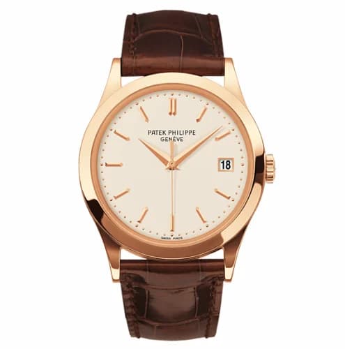 Patek Philippe Calatrava 5296 Rose Gold / Silver 5296R-010 — фото часов Patek Philippe Calatrava 5296 Rose Gold / Silver 5296R-010 — фото часов
