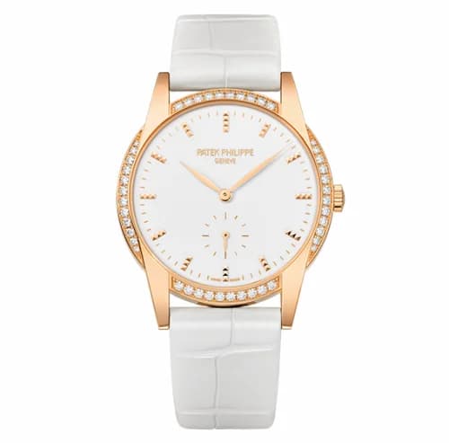Patek Philippe Calatrava 7122 Rose Gold / White 7122/200R-001 — фото часов Patek Philippe Calatrava 7122 Rose Gold / White 7122/200R-001 — фото часов