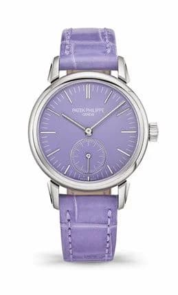Patek Philippe Calatrava 7127 White Gold / Lilac / Tokyo 2023 7127G-010