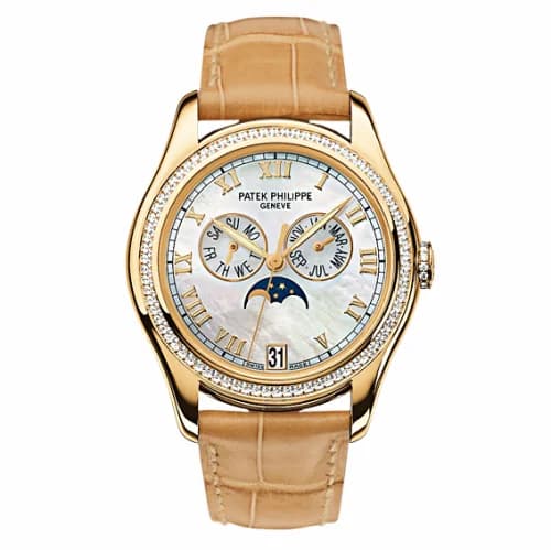 Patek Philippe Annual Calendar 4936 Yellow Gold Diamond Mother of Pearl 4936J-001 — фото часов Patek Philippe Annual Calendar 4936 Yellow Gold Diamond Mother of Pearl 4936J-001 — фото часов