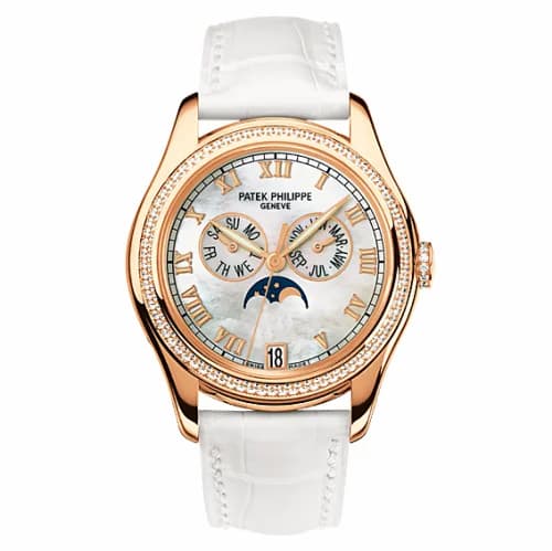 Patek Philippe Annual Calendar 4936 Rose Gold Diamond Mother of Pearl 4936R-001