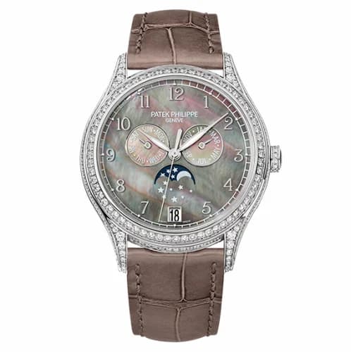 Patek Philippe Annual Calendar 4948 White Gold Black Mother of Pearl 4948G-001 — фото часов Patek Philippe Annual Calendar 4948 White Gold Black Mother of Pearl 4948G-001 — фото часов