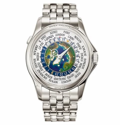 Patek Philippe World Time 5131/1 Platinum / Earth 5131/1P-001 — фото часов Patek Philippe World Time 5131/1 Platinum / Earth 5131/1P-001 — фото часов