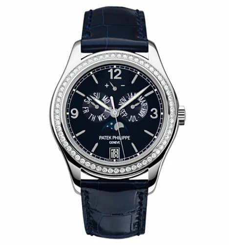 Patek Philippe Annual Calendar 5147 White Gold / Navy Blue 5147G-001