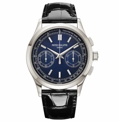Patek Philippe Chronograph 5170 Platinum / Blue 5170P-001 — фото часов Patek Philippe Chronograph 5170 Platinum / Blue 5170P-001 — фото часов