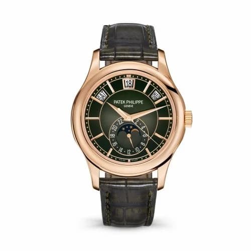 Patek Philippe Annual Calendar 5205 Rose Gold / Green 5205R-011