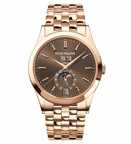 Patek Philippe Annual Calendar 5396 Rose Gold Brown Bracelet 5396/1R-001