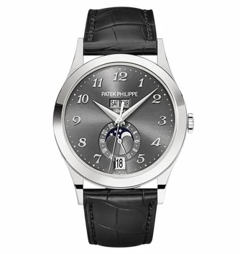 Patek Philippe Annual Calendar 5396 White Gold / Grey 5396G-014 — фото часов Patek Philippe Annual Calendar 5396 White Gold / Grey 5396G-014 — фото часов