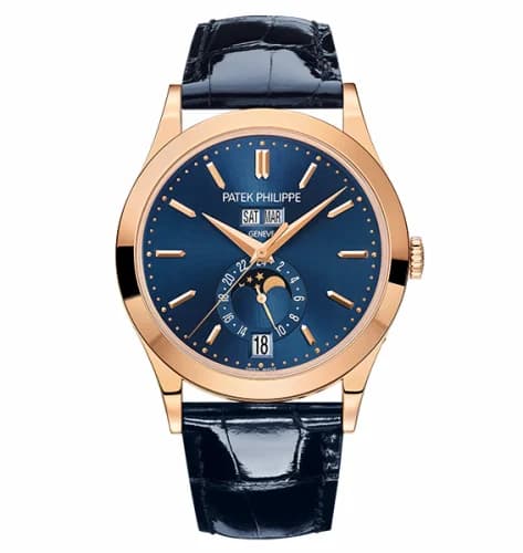 Patek Philippe Annual Calendar 5396 Rose Gold / Blue 5396R-014