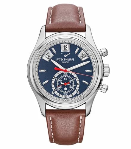 Patek Philippe Annual Calendar Chronograph 5960 White Gold / Blue 5960/01G-001