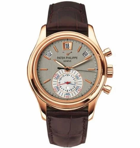 Patek Philippe Annual Calendar Chronograph 5960 Rose Gold / Grey 5960R-001 — фото часов Patek Philippe Annual Calendar Chronograph 5960 Rose Gold / Grey 5960R-001 — фото часов