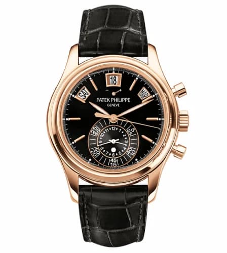 Patek Philippe Annual Calendar Chronograph 5960 Rose Gold / Black 5960R-010