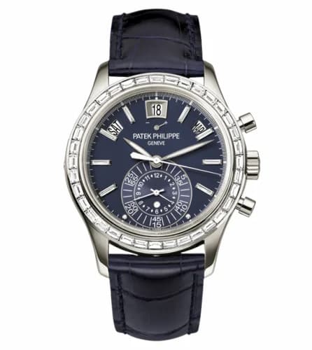 Patek Philippe Annual Calendar Chronograph 5961 Platinum / Blue 5961P-001 — фото часов Patek Philippe Annual Calendar Chronograph 5961 Platinum / Blue 5961P-001 — фото часов