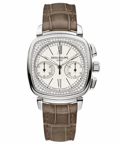 Patek Philippe Chronograph 7071 White Gold Silver 7071G-001