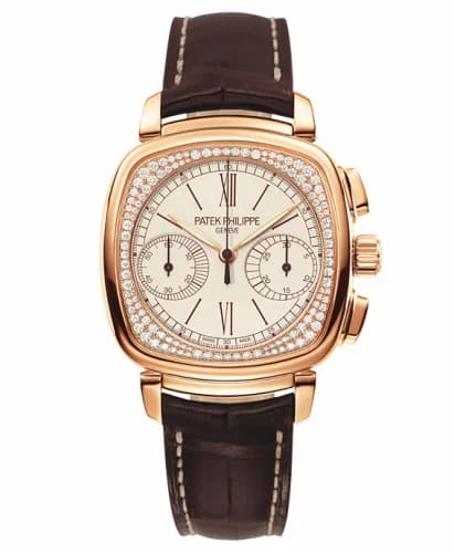 Patek Philippe Chronograph 7071 Rose Gold Silver 7071R-001