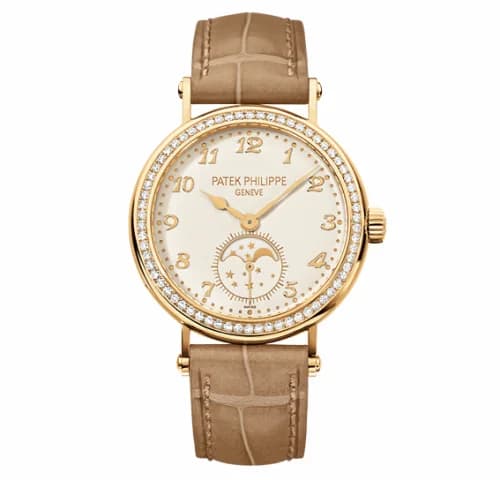 Patek Philippe Moonphase 7121 Yellow Gold / Cream 7121J-001
