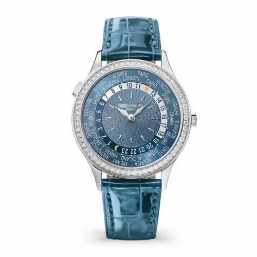 Patek Philippe World Time 7130 White Gold / Blue - Beijing 7130G-016 — фото часов Patek Philippe World Time 7130 White Gold / Blue - Beijing 7130G-016 — фото часов