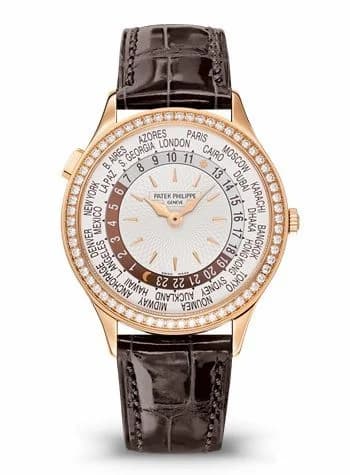 Patek Philippe World Time 7130 Rose Gold / Ivory 7130R-011