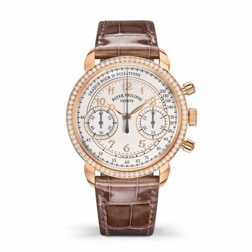 Patek Philippe Chronograph 7150 Rose Gold / Silver 7150/250R-001