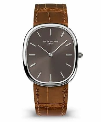 Patek Philippe Golden Ellipse 3738 White Gold / Grey 3738/100G-012 — фото часов Patek Philippe Golden Ellipse 3738 White Gold / Grey 3738/100G-012 — фото часов