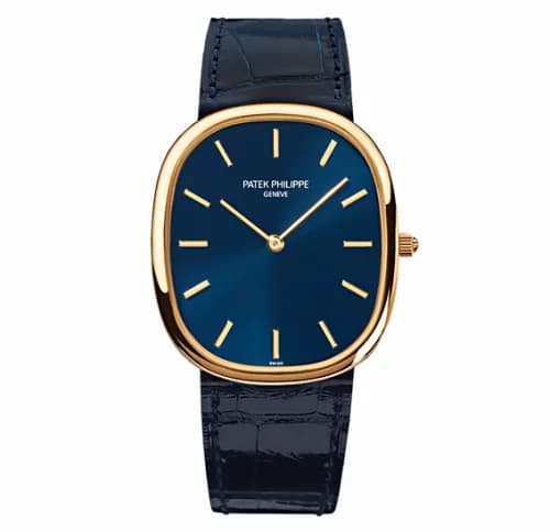 Patek Philippe Golden Ellipse 3738 Yellow Gold / Blue 3738/100J-012 — фото часов Patek Philippe Golden Ellipse 3738 Yellow Gold / Blue 3738/100J-012 — фото часов