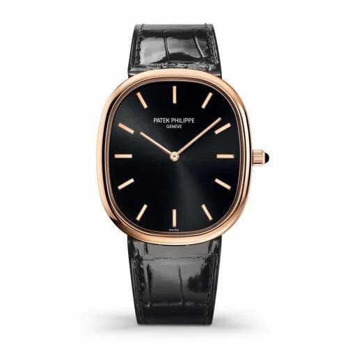 Patek Philippe Golden Ellipse 5738 Rose Gold / Black 5738R-001 — фото часов Patek Philippe Golden Ellipse 5738 Rose Gold / Black 5738R-001 — фото часов