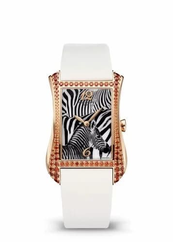 Patek Philippe Gondolo Serata Rose Gold - Spessartite / Brown Floral 4962/200R-010 — фото часов Patek Philippe Gondolo Serata Rose Gold - Spessartite / Brown Floral 4962/200R-010 — фото часов