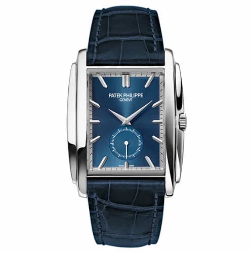 Patek Philippe Gondolo 5124 White Gold / Blue 5124G-011 — фото часов Patek Philippe Gondolo 5124 White Gold / Blue 5124G-011 — фото часов