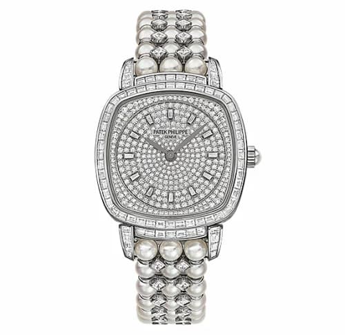 Patek Philippe Gondolo 7042 White Gold / Diamonds 7042/100G-010 — фото часов Patek Philippe Gondolo 7042 White Gold / Diamonds 7042/100G-010 — фото часов