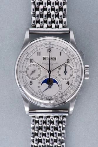Patek Philippe Perpetual Calendar Chronograph 1518 Stainless Steel 1518A