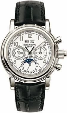 Patek Philippe Perpetual Calendar Split Seconds Chronograph 5004 Platinum / White Arabic 5004P-021 — фото часов Patek Philippe Perpetual Calendar Split Seconds Chronograph 5004 Platinum / White Arabic 5004P-021 — фото часов