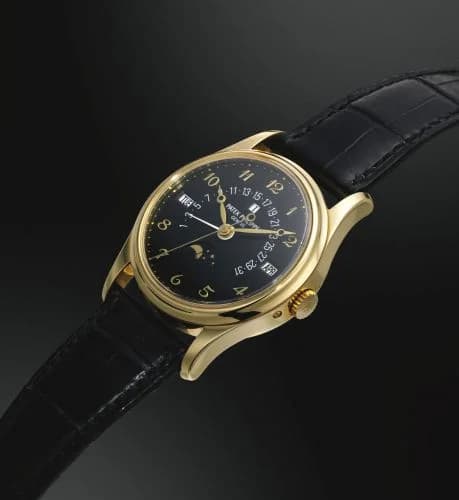 Patek Philippe Perpetual Calendar 5050 Yellow Gold / Black Breguet 5050J-024