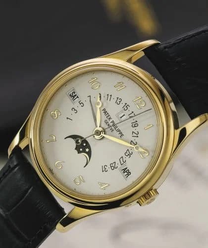 Patek Philippe Perpetual Calendar 5050 Yellow Gold / Silver Breguet 5050J-025